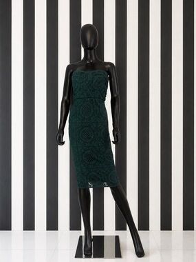 Burberry | Dresses | Burberry Green Printed Dress